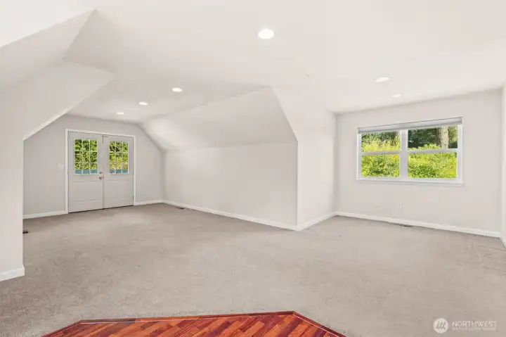 This space has an additional laundry hookup and is plumbed for a kitchenette! This space has an additional laundry hookup and is plumbed for a kitchenette!