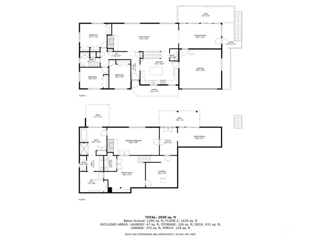 Floor plan created by photographer.