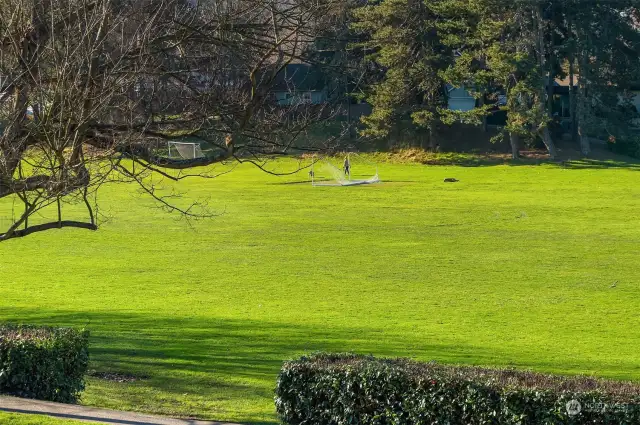 Magnolia Playfields right out the front door