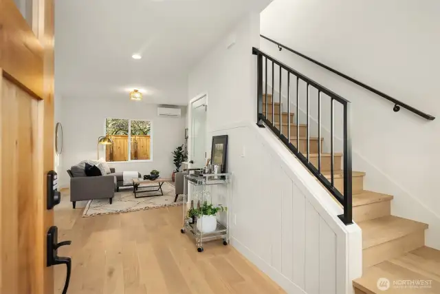 Photos of staged model home