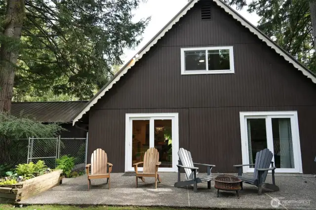 Back of the home