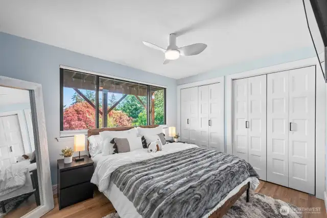 2nd of three bedrooms conveniently located on the 2nd floor.