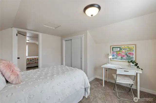 Bedroom #4 with desk area