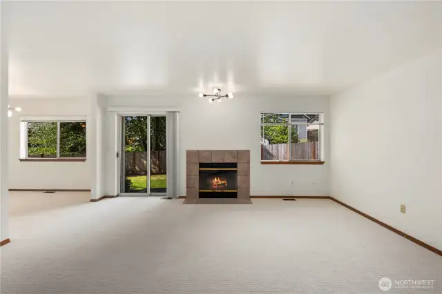Light filled living room