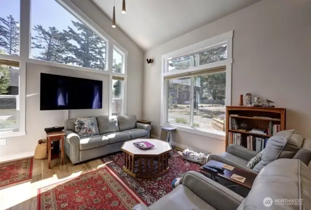 Plenty of natural light