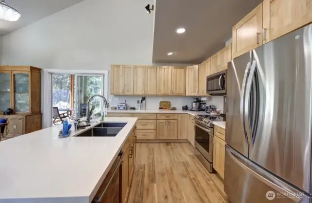 Well appointed kitchen with plenty of room