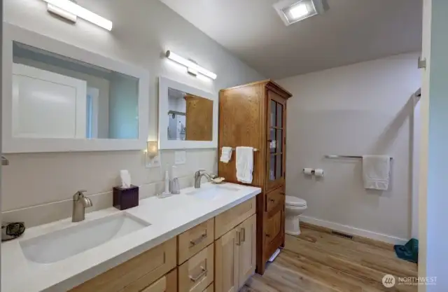 Primary bathroom 5 peice