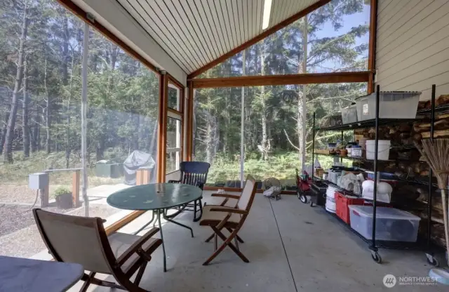 Enjoy the great outdoor views from the patio