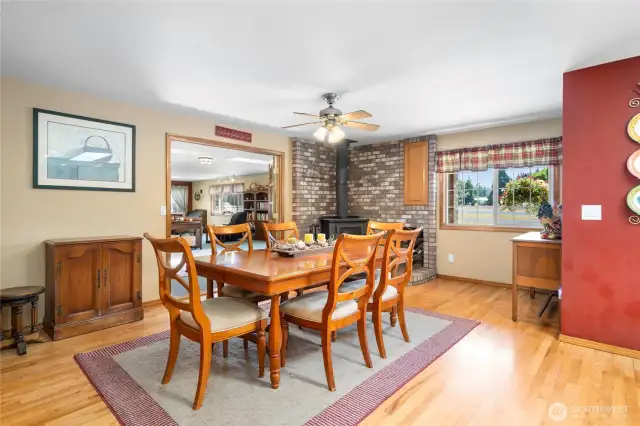 Elegant dining space ideal for hosting family and guests.
