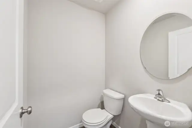 Half bath on main