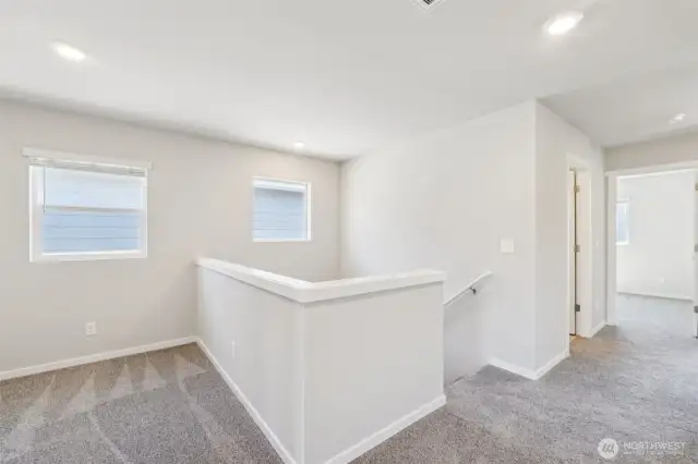 Bonus space in upstairs hall