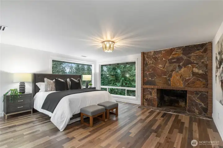 Primary bedroom suite.