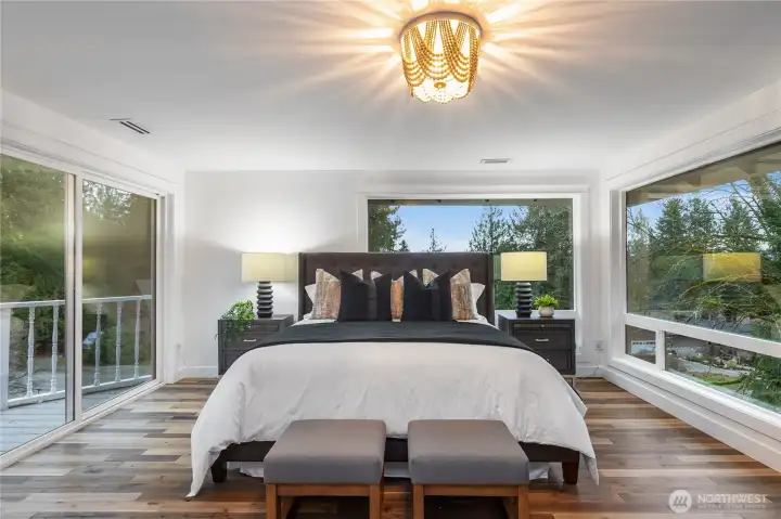 Primary bedroom suite.