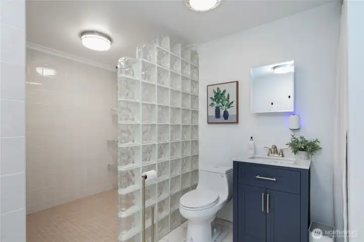 Downstairs bathroom.