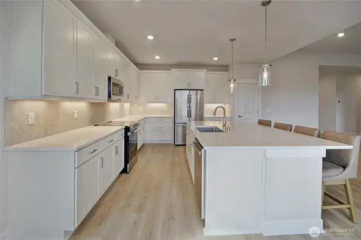 Plenty of room for a quiet night in, or for entertaining your guests or neighbors!