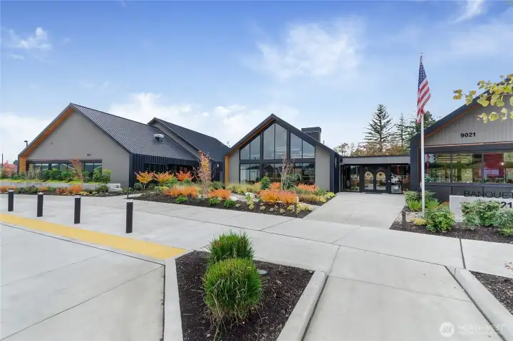 Community Clubhouse with amenities.