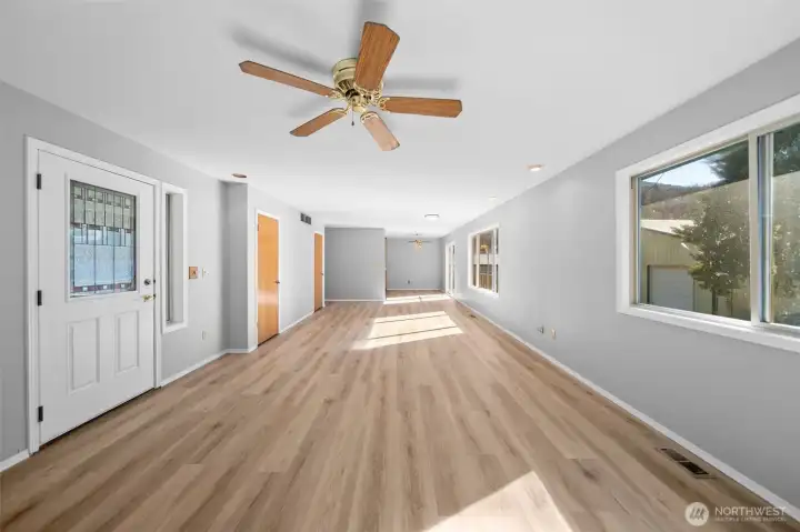 New flooring & paint throughout.