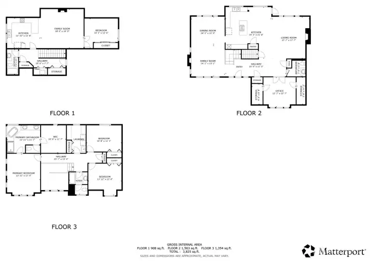 Estimated floor plan