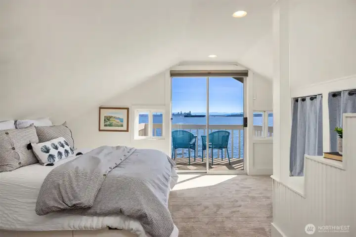 Upstairs, front bedroom