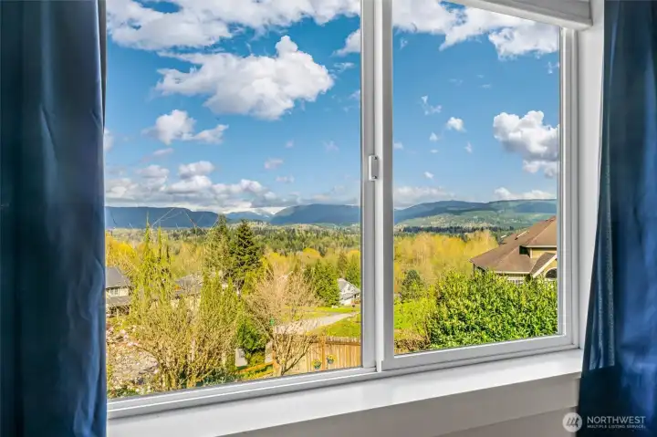 View from upper ensuite bedroom.