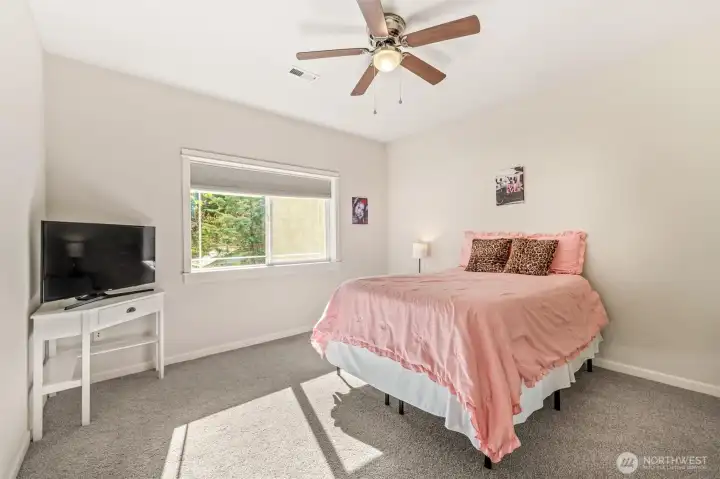 Upper western view bedroom.