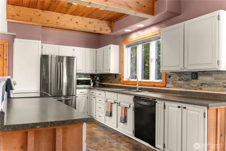 Kitchen view 2