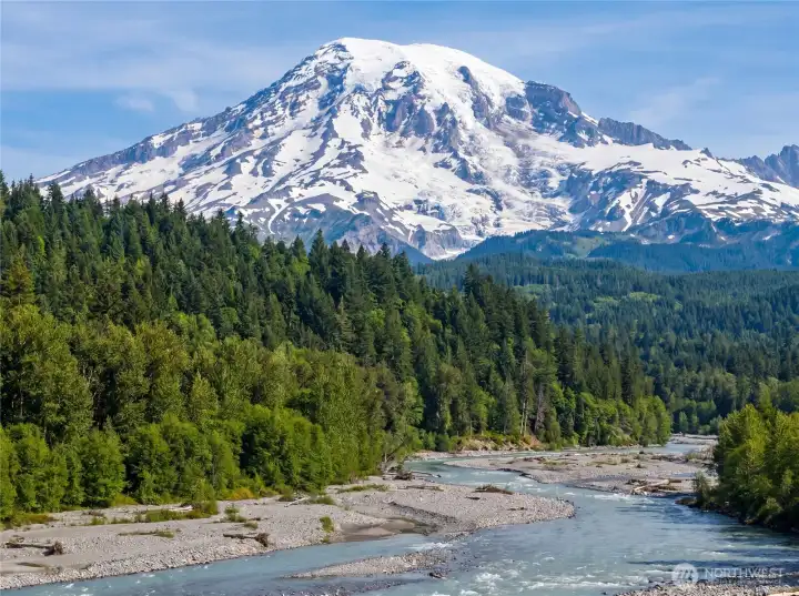 Nearby Mt. Rainier
