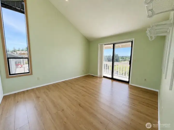 one of mirror image upstairs bedrooms with balcony and it's own bath. one of mirror image upstairs bedrooms with balcony and it's own bath.