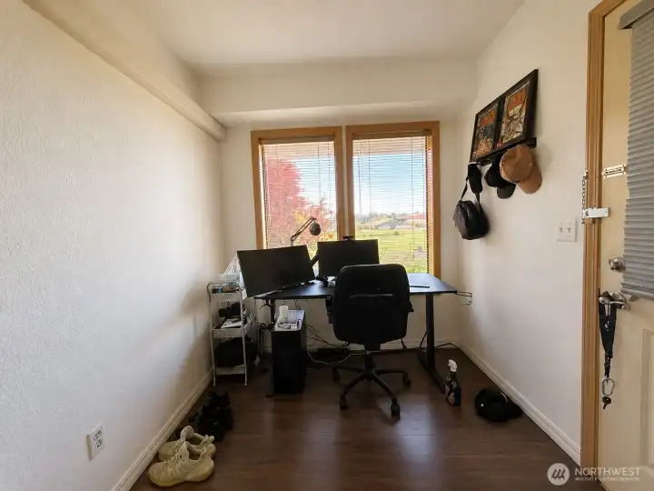 desk area in studio one. desk area in studio one.