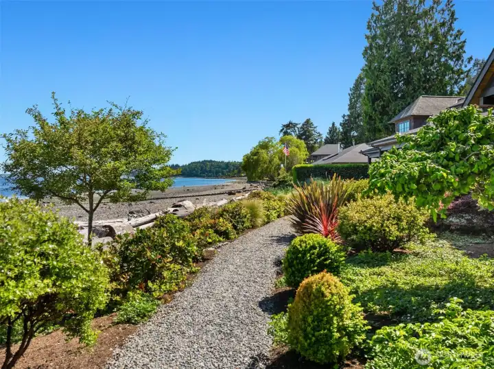 The landscaping is nestled in and around the property and is secluded. A park-like setting and enhances the property and home. The landscaping is nestled in and around the property and is secluded. A park-like setting and enhances the property and home.