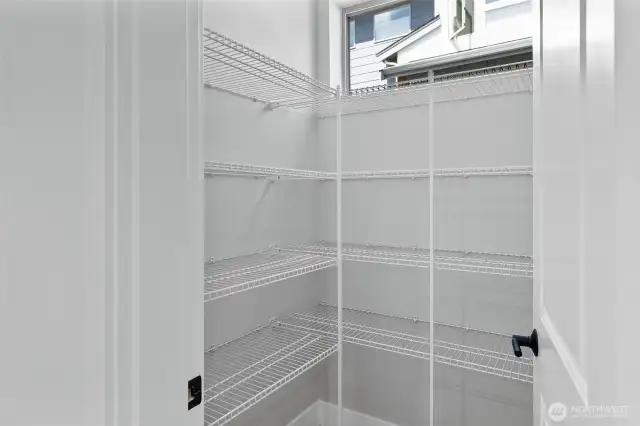 Hall closet