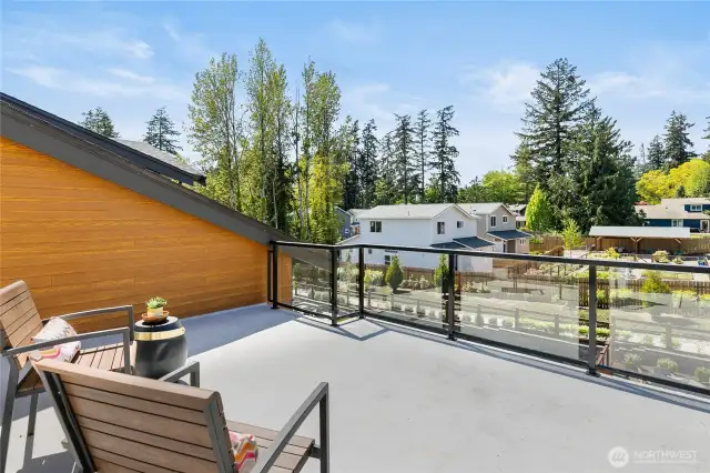 Roof top deck