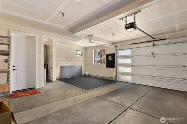 Huge two car garage