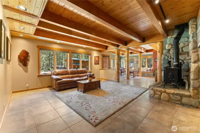 Open floor plan