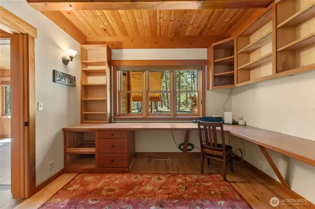 Main floor office-media Room