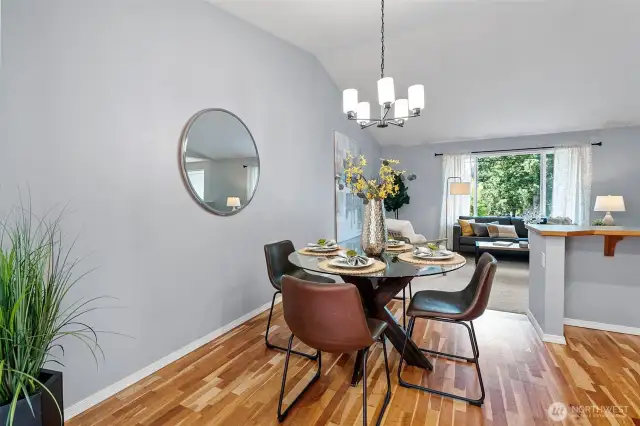 Open Concept for ease when entertaining
