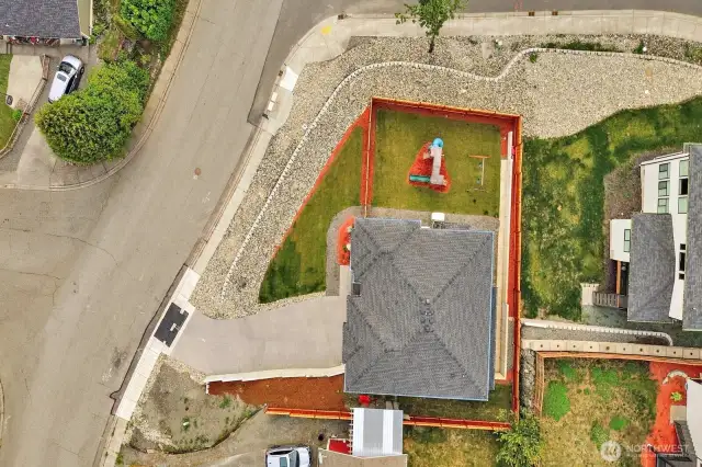 large corner lot