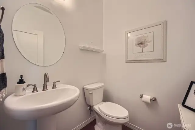 Guest half bathroom