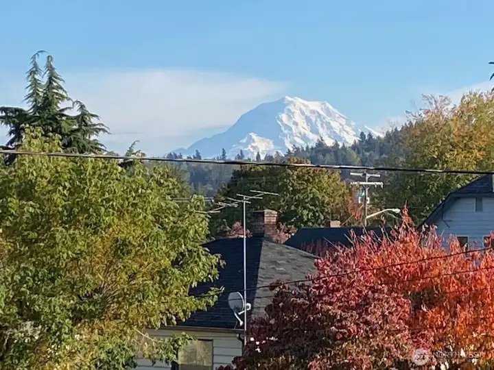 Mr. Rainier View from the upper unit
