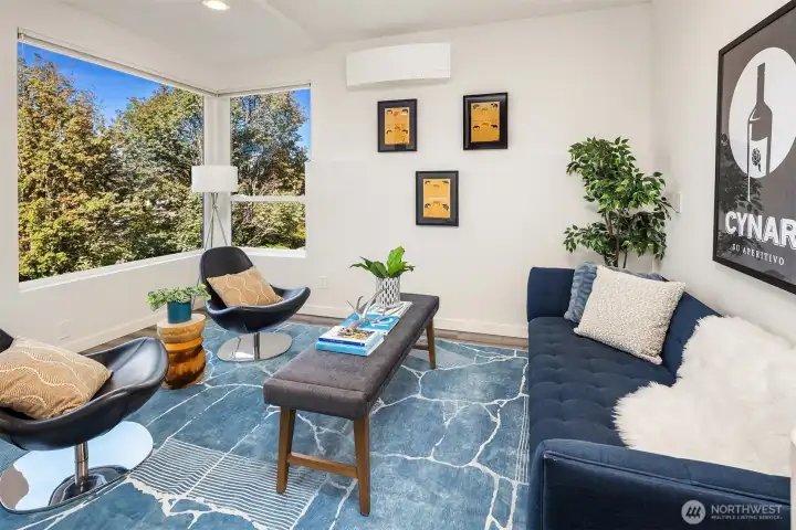Lower level bedroom / flex space