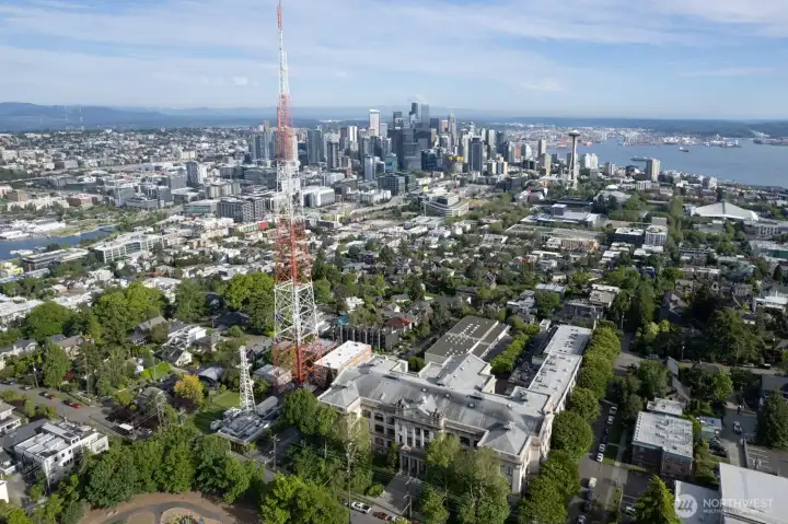 Gorgeous views of the city.
