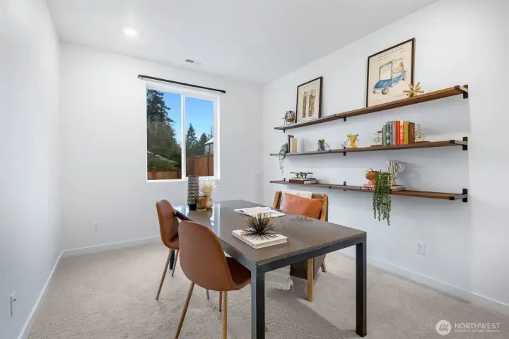 Main floor bedroom or office.