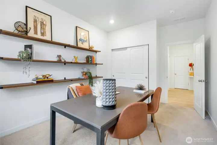 Main floor bedroom or office.