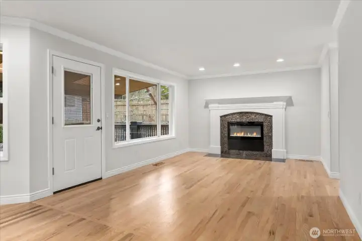 Electric LED Fireplace