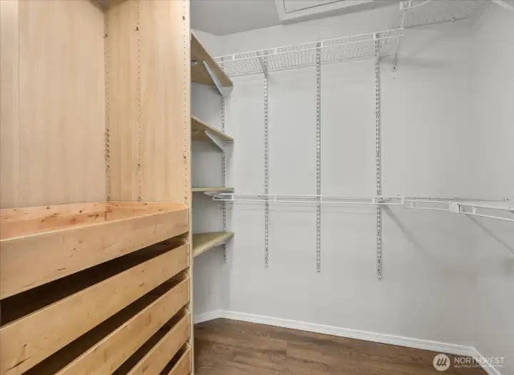 Primary Walk In Closet