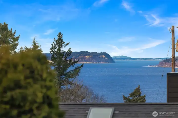 Breathtaking view from the primary bedroom.