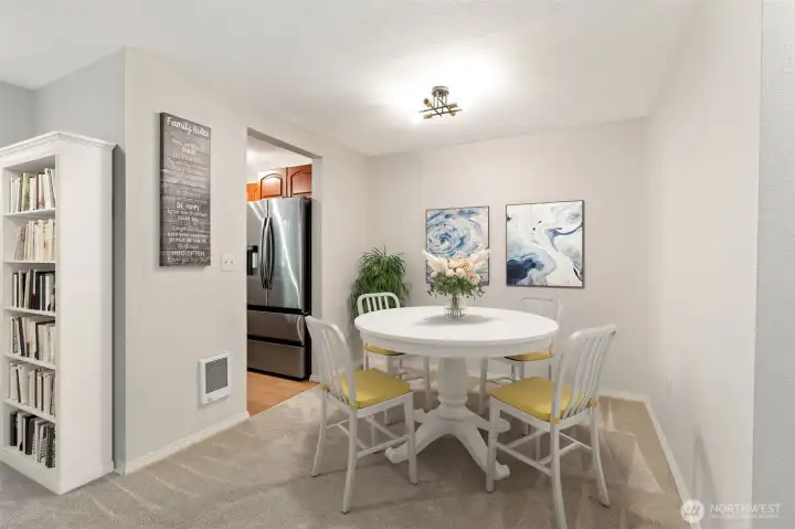 Dining Room Virtually Staged