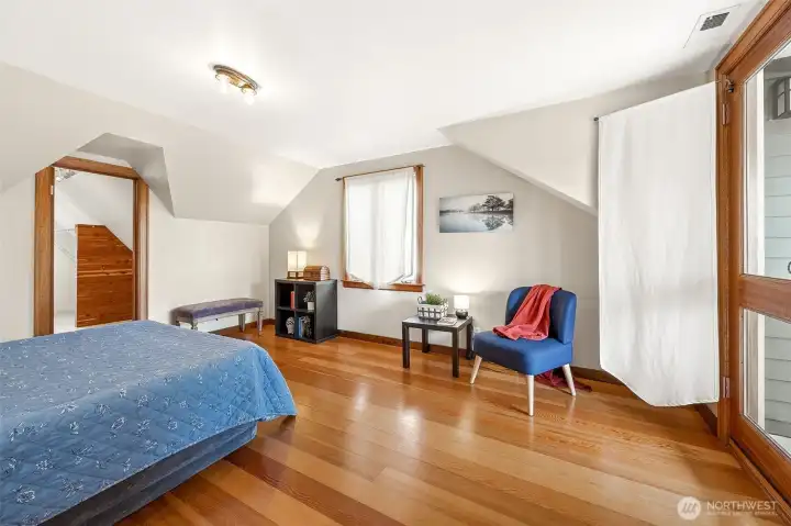 Primary Bed on Upper Level