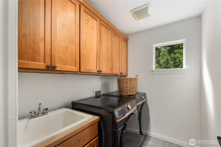 Laundry Room on Same Level as Bedrooms