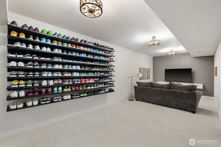 Lower Level Rec Room and/or Media Room